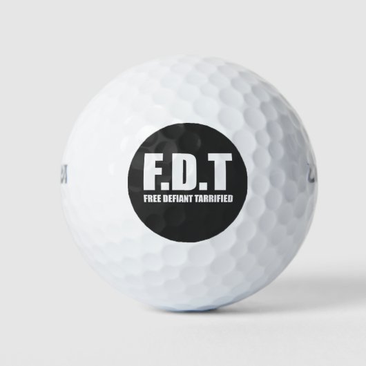 Free Defiant Tarrifs American Golfball (Vorderseite)