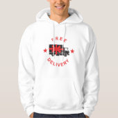 Free Delivery Truck Hoodie (Vorderseite)