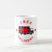 Free Delivery Truck Kaffeetasse