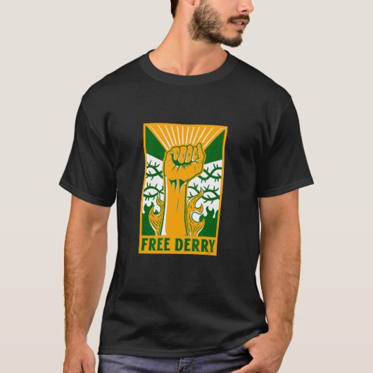Free Derry Ireland T-Shirt (Vorderseite)
