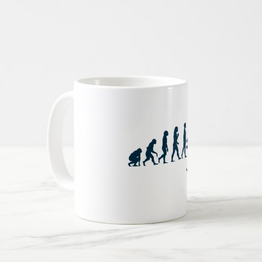 Free Diver Evolution Free Diver Apnea Diver Kaffeetasse (Vorderseite Links)