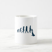 Free Diver Evolution Free Diver Apnea Diver Kaffeetasse (Mittel)