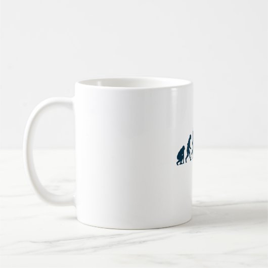 Free Diver Evolution Free Diver Apnea Diver Kaffeetasse (Links)