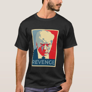 Free Donald Trump Tasse Shot Nie übergeben Retro P T-Shirt