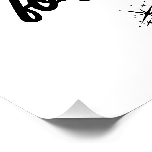 Free Drink qr Code stilvoll modern Poster (Ecke)