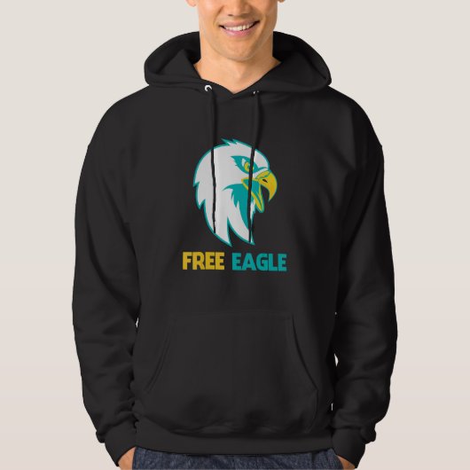 Free Eagle Hoodie (Vorderseite)