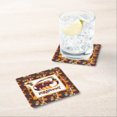 FREE ELEPHANT BY MASANSER PIXELAT RECHTECKIGER PAPPUNTERSETZER (Vor Ort)