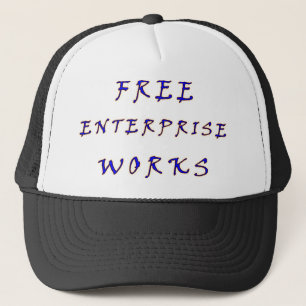 Free Enterprise Works Hat Truckerkappe