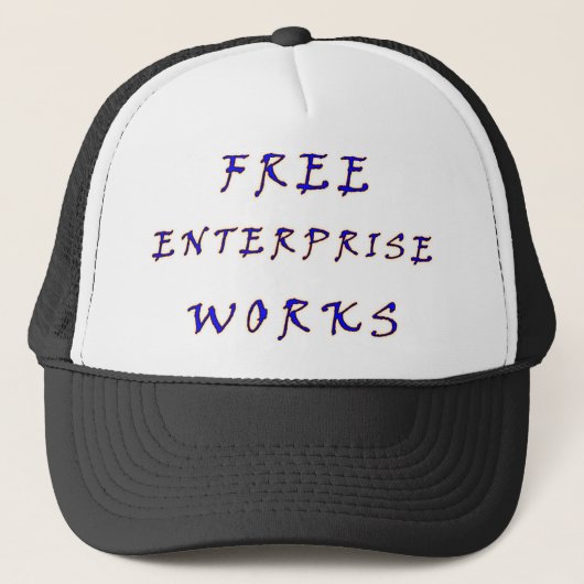Free Enterprise Works Hat Truckerkappe (Vorderseite)