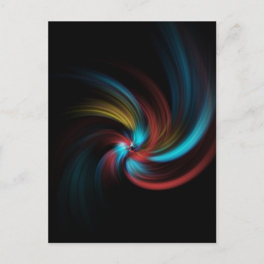 Free Fall Postkarte (Vorderseite)