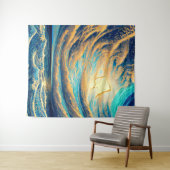 Free Flight Reflections Wandteppich (Beispiel (Horizontal))