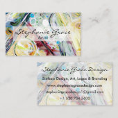 Free Flow Visitenkarte (Vorne/Hinten)