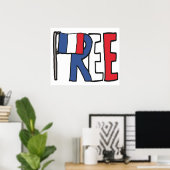 Free France Poster (Heimbüro)