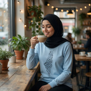 Free Gaza Free Palestine Map Cloud Word T-Shirt