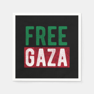 Free Gaza Palestine Serviette