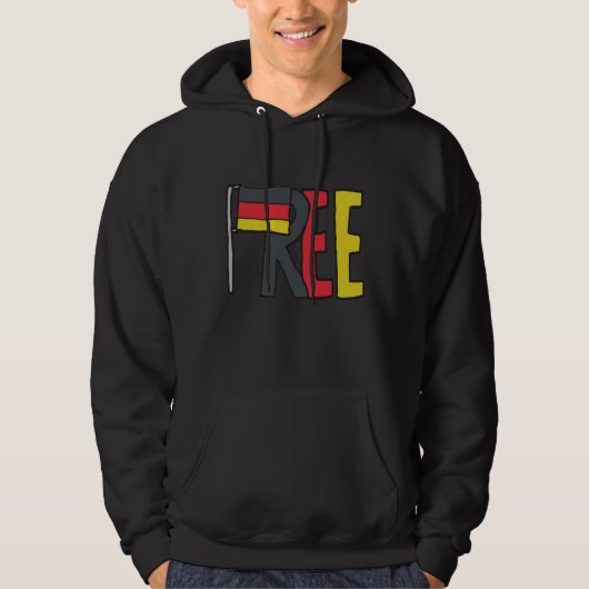 Free Germany Dexit Hoodie (Vorderseite)