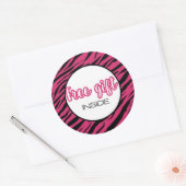 Free gift inside- Marketing business-Consult Runder Aufkleber (Umschlag)