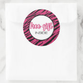 Free gift inside- Marketing business-Consult Runder Aufkleber (Tasche)