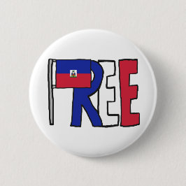 Free Haiti Button