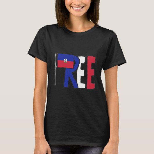 Free Haiti T-Shirt (Vorderseite)