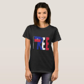 Free Haiti T-Shirt (Vorne ganz)