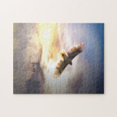 Free Hawk Bird Southwestern Puzzle (Horizontal)