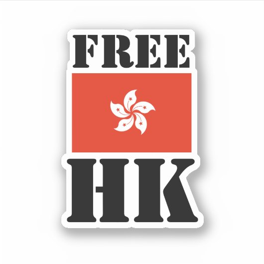 Free HK Aufkleber (Vorderseite)