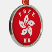 Free HK Ornament Aus Metall (Rechts)