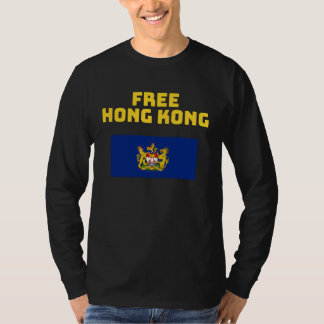 Free Hong Kong Autonomy Movement Derivative Flag P T-Shirt