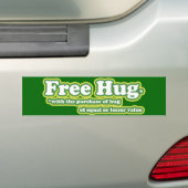 Free Hug Hugs Parody Autoaufkleber (Auf Auto)
