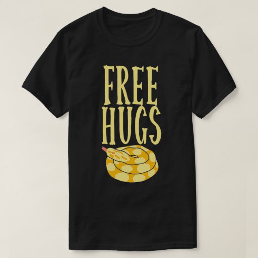 Free Hugs Boa Constrictor Snake Funny Pullover (Design vorne)