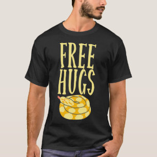 Free Hugs Boa Constrictor Snake Funny Pullover 