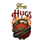 Free Hugs Boa Constrictor T-Shirt