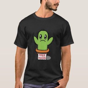 Free Hugs - Cactus Funny Spaß T-Shirt