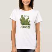 Free Hugs Cactus T-Shirt (Vorderseite)