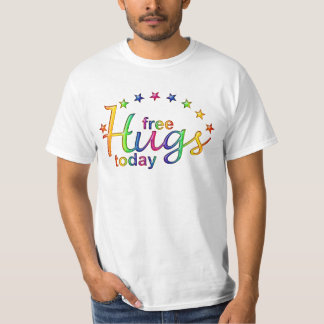 FREE HUGS HEUTE - Stern-Glanz T-Shirt