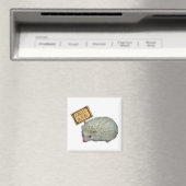 Free Hugs Igel Magnet (In Situ (Geschirrspüler))