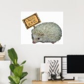 Free Hugs Igel Poster (Heimbüro)