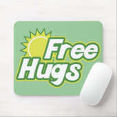 Free Hugs Novelty Mousepad (Mit Mouse)