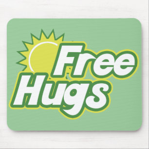 Free Hugs Novelty Mousepad