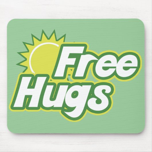 Free Hugs Novelty Mousepad (Vorne)