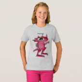 Free Hugs Pink Alien T-Shirt (Vorne ganz)