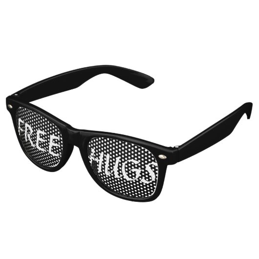 Free Hugs Sunglasses Sonnenbrille (Schrägansicht)