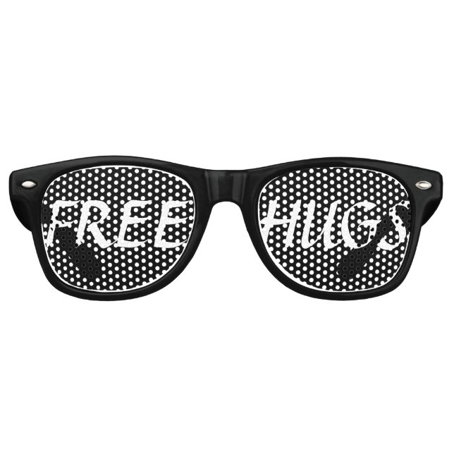 Free Hugs Sunglasses Sonnenbrille (Vorderseite)