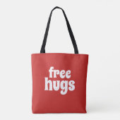 Free Hugs Tragetaschen Tasche (Rückseite)
