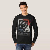 Free Hus Cuddle Embrace Professional Wrestling Coa T-Shirt (Vorne ganz)