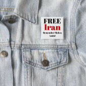 FREE IRAN ERINNERN Mahsa Amini Button (Beispiel)