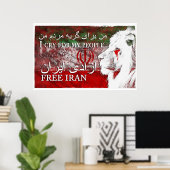 FREE IRAN POSTER (Heimbüro)