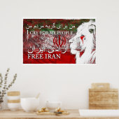 FREE IRAN POSTER (Küche)