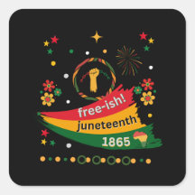 FREE-ISH Juni 1865 Schwarze Freiheit Design